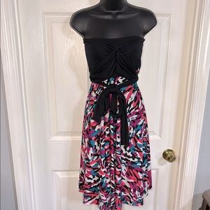 Catalina multicolored swim coverup, size small.